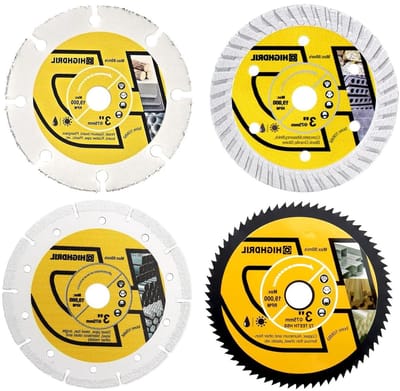 Cirkelzaagblad Set - Zaagbladen - Materiaal Zagen - Verschillende Materialen - 75mm x 10mm - Niet gespecificeerd