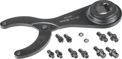 AMF Dopsleutel Set voor Borgmoeren 18-40mm