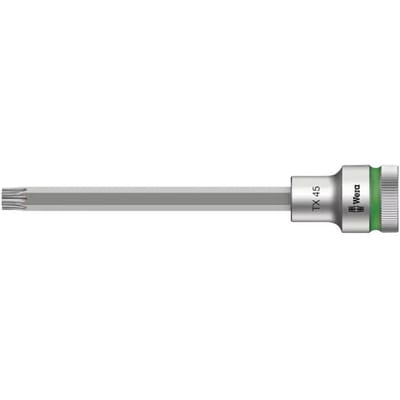 Wera 8767 C HF 05003855001 Binnen-zesrond (TX) Dopsleutel-bitinzet Houderfunctie 12.5 mm 1/2 T 45 1/2 (12,5 mm)