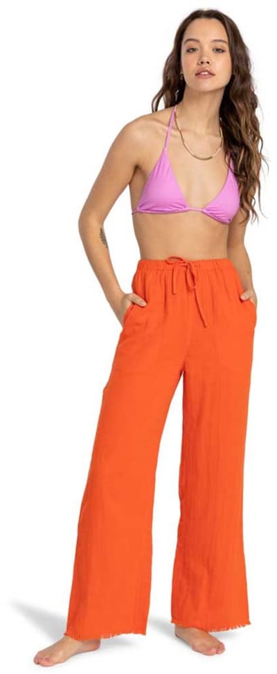 Billabong T Smile Broek Oranje S Vrouw