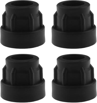 Dailygoods- Bush Wielas Reducer - 4x Vervangende Bussen - Kunststof - Hoogte 25mm - Buitendiameter 25mm - Binnendiameter 13mm - Verloopbus