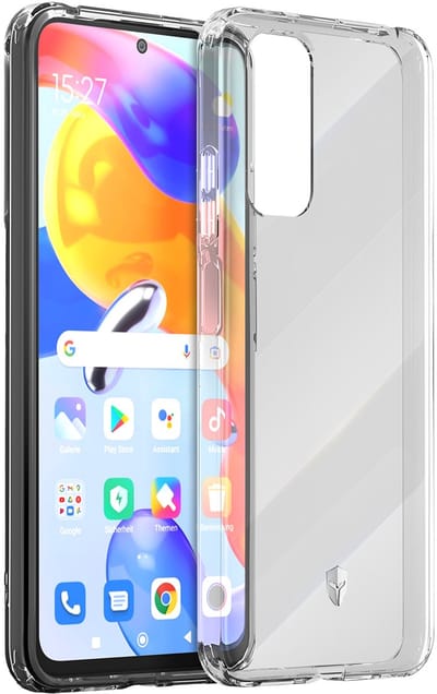 Force Case, Hoesje geschikt voor Xiaomi Redmi Note 11 Pro 4G/5G - PURE Versterkt, Transparant