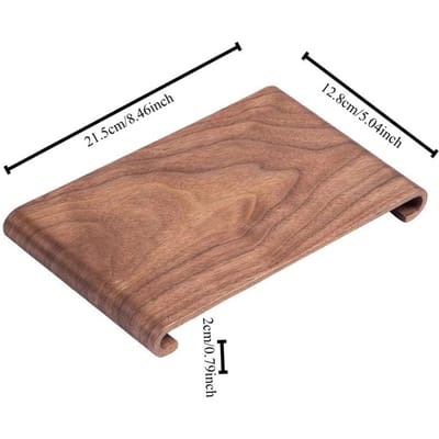 Plateau à thé en mousse sèche en noyer, petite table en mousse sèche chinoise, plateau en bois massif simple brown