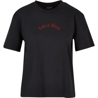Dames-T-shirt Miss Tee Love is Blind