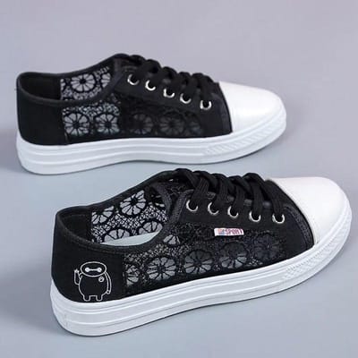 Damestennisschoenen Veelzijdige Holle Skateschoenen Studenten Dames Mesh Schoenen Sport Casual Schoenen 40