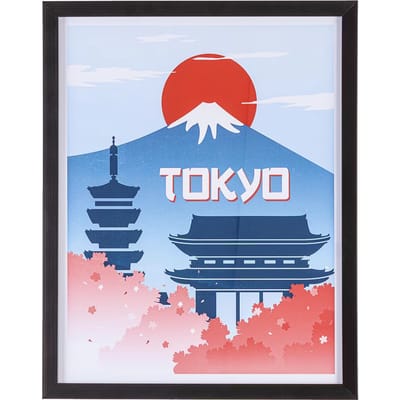 Bizzotto Poster Bewijs 123 in lijst – zwart – 40x50 cm