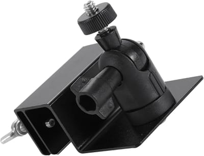 Zonnepaneel Beugel - Paneel Houder - Camera Beveiliging - Verstelbare Hoek - 73 x 3 x 4.5 cm - Zwart