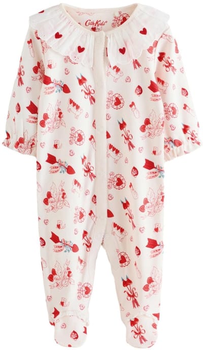 Next - Meisjes - Cath Kidston babypyjama - Crème
