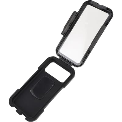 Waterdichte Fietstelefoonhouder 360° Rotatie Hoge Gevoeligheid Touchscreen Motorfiets Stuurbevestiging white