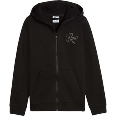 Puma Sweatshirt Met Volledige Rits Ess Script Full-Zip Hoodie Fl G - Fashion Wear - Kinderen