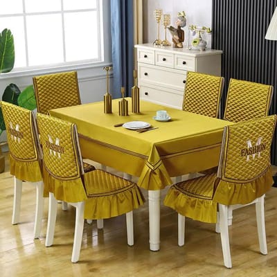 High End Chinese Stijl Verdikt Vierkant Tafelkleed Nieuwe Stijl Antislip Zitkussenhoes Huishouden Koffietafelkleed Stoelmat chair 1 cover 1 back