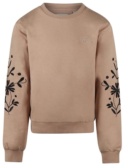 No Way Monday Meisjes Trui - Taupe