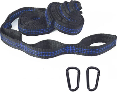 Hangmatriemen 200 cm met Karabijnhaken - Outdoor Accessoires voor Schommel en Camping