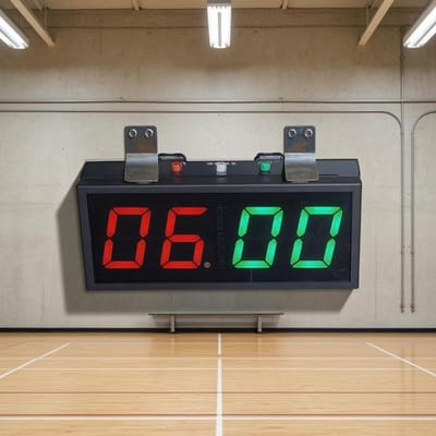 Elektronische Score Indicator Draadloze Bediening LED Scorebord Elektronische Scorehouder Grote Cijfers Sportuitrusting Heldere Cijfers black