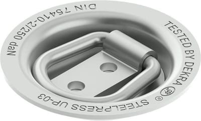 ProPlus Rond sjoroog - staal - Ø 79 mm - zilver - 250 kg trekkracht