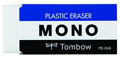 Eraser MONO XS - Perfect voor precisiewerk en dagelijks gebruik