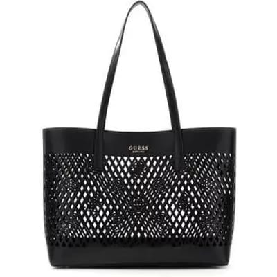 GUESS shopper Letty 2 in 1 Tote Black zwart