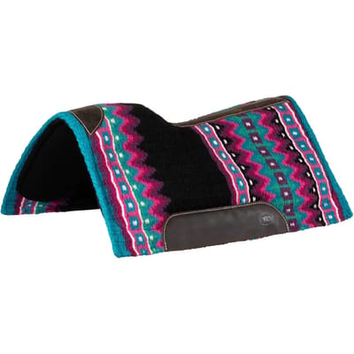 Vilt wollen dressuurmat voor paard Pool's