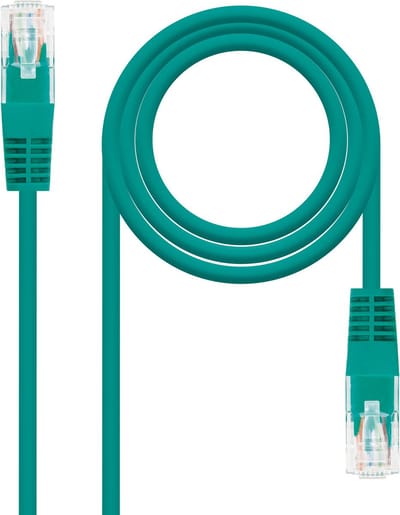 UTP Category 6 Rigid Network Cable NANOCABLE Green