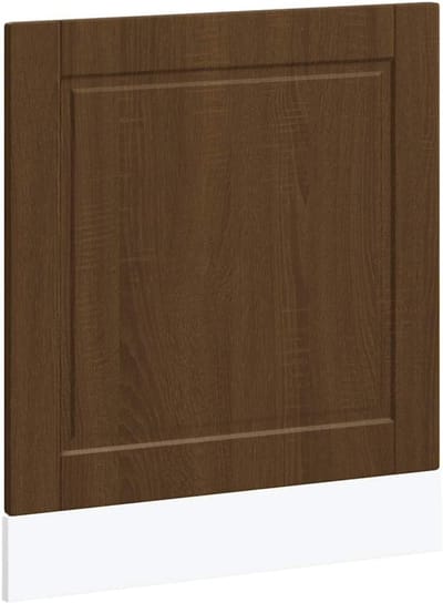 Vaatwasserpaneel - Keukenfront - Keukenupgrades - Duurzaam houtcomposiet - 60x67cm - Eikenbruin