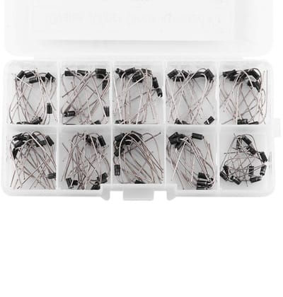Dailygoods - Assortiment Diodes met 10 Waarden in Doos