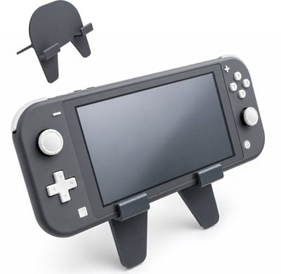 Standaard Geschikt voor Nintendo Switch Lite – Ergonomische Gaming Stand – Handsfree Spelen – Anti-Slip Houder – Zwart