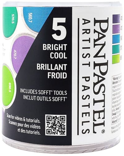 PanPastel Bright Cool Set 5 Pans
