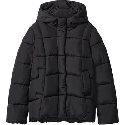 ESMARA Dames winterjas (Zwart, XS (32/34))