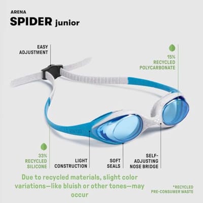 Zwembril voor Kinderen met Anti-condens en UV-bescherming - Hypoallergene Siliconen Afdichtingen