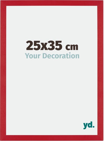 Your Decoration - Fotolijst 25x35 cm - MDF - Rood - Mura
