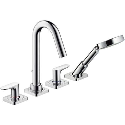 AXOR Citterio M 4-hole bath rim mixer; lever handles and rosettes
