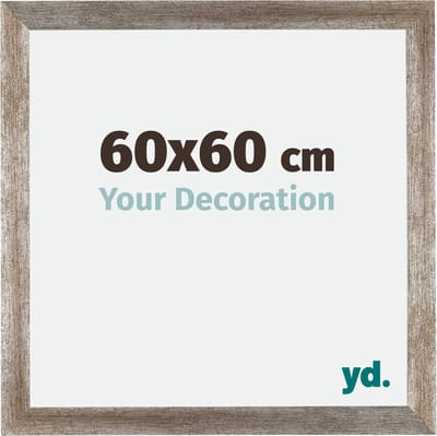 Your Decoration - Fotolijst 60x60 cm - MDF - Metaal Vintage - Mura