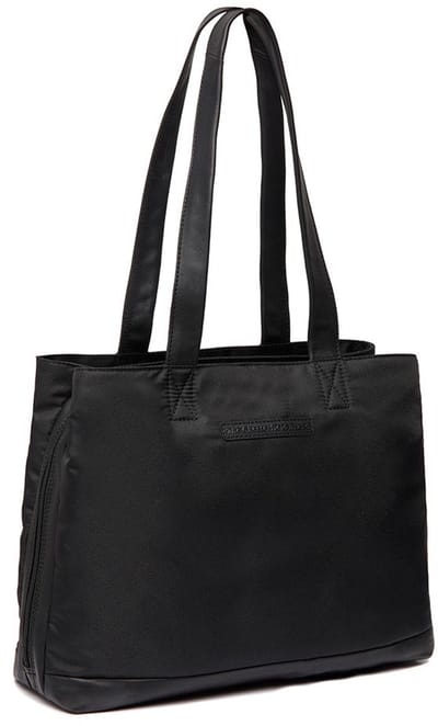 The Chesterfield Brand schoudertas laptoptas met laptopvak Lavik Shoulder Bag Black zwart