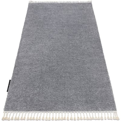 Kleden Rugsx Tapijt BERBER 9000 helder , grijskleuringrand , 120x170 cm