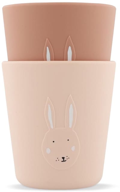 Trixie - Silicone Beker (set van 2) - Bekers - Mrs Rabbit