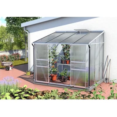 Vitavia Tuinkas Ida 5200 - Polycarbonaat 4mm - Aluminium - 262x201x221cm