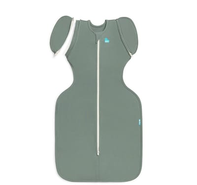 Love to Dream™ Babyslaapzak Swaddle Up™ - Inbakeren afbouwen - Baby 3-6 maanden - 6-8.5 kg - All Season - Dark Olive