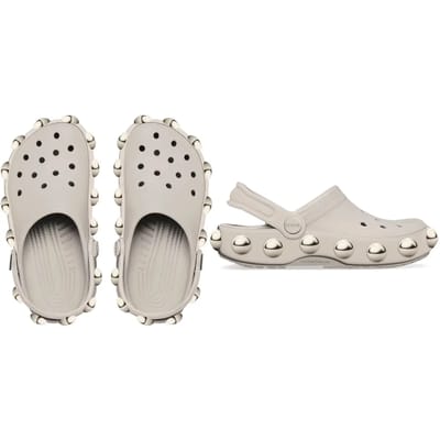 Crocs Classic Big Studded Klompen Beige EU 36-37