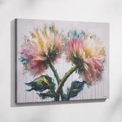 Saammp Muurcirkel Hout - Vrouw met goude lippen en ogen - abstract - Ø 80 - Wandcirkel - Wanddecoratie Cirkel - Muurdecoratie Woonkamer - Slaapkamer decoratie - Rond Schilderij