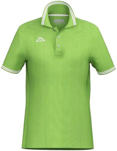 Kappa Poloshirt, Malta, lichtgroen - Maat XL -