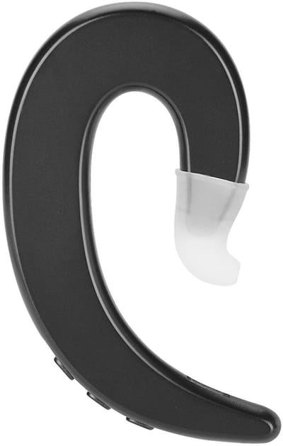 Dailygoody - Bluetooth-hoofdtelefoon - Draadloze Beengeleiding-oortelefoon - Pijnloze ervaring - Zwart - Handsfree gebruik - Ideaal voor sport en dage