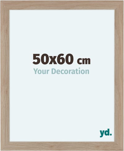 Your Decoration - Fotolijst 50x60 cm - MDF - Eiken Licht - Como