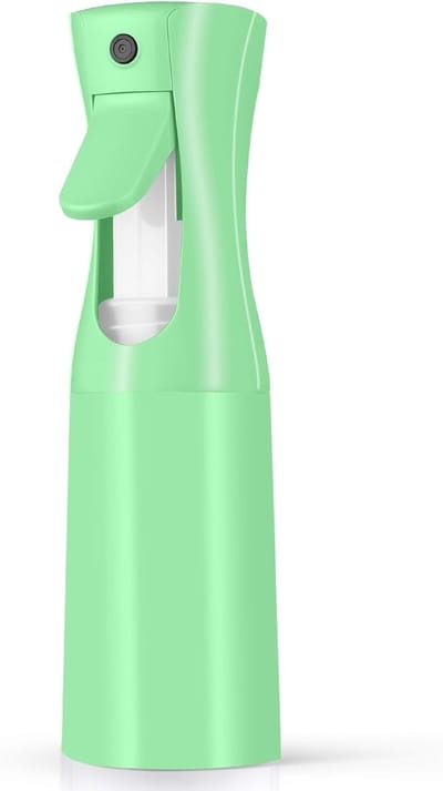 200ml Sprayfles met Continue Verneveling, Lekvrije Vernevelaar voor Haarverzorging, Gezichtsreiniging en Planten, Fijne Mist en Herbruikbaar Ontwerp