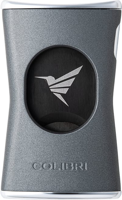 Colibri Slim V-cut Sigarenknipper - Sigaar Knipper tot 56 Ring Dames gauge - Zilver & Chroom