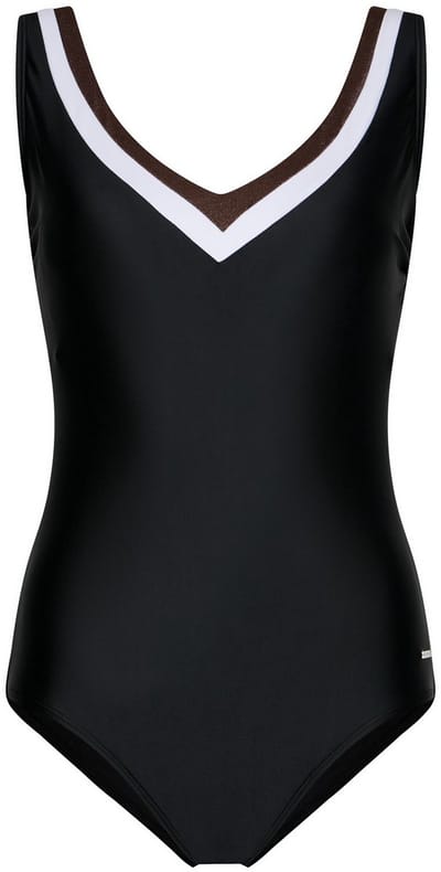 Pastunette - Badpak - Glam - Zwart - Corrigerend - Maat 38