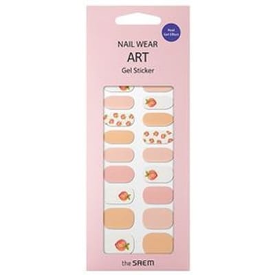 The Saem - Nail Wear Art Gel Sticker - 11 Types #10 Peach