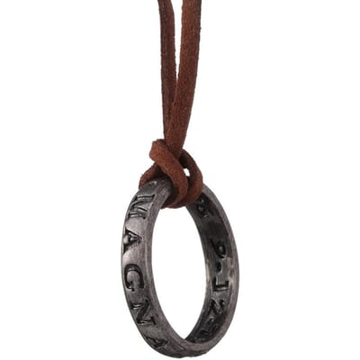 ZRM Sieraden Ketting Game Uncharted 4 A Thief's End Nathan Drake Kettingen Koordketting Lange ketting Sieraden Heren Accessoires black