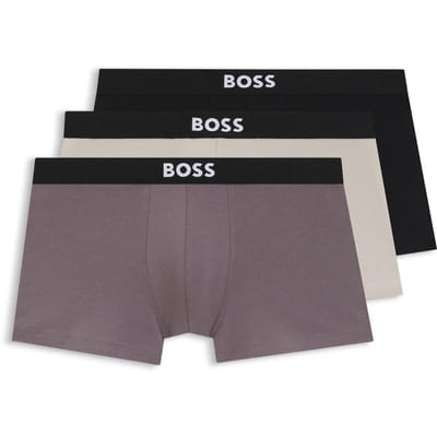 Boss Herenondergoed (set van 3) (Grijs/Zwart/Wit)