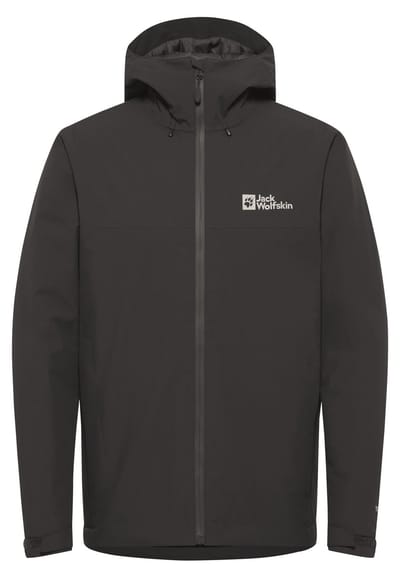 Jack Wolfskin Wisper Insulated Black Winterjas Heren