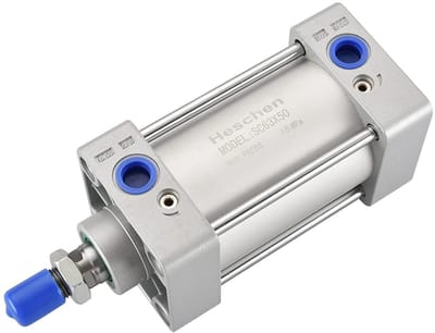 Shopcentral - Pneumatische Luchtcilinder - 63mm Bore - Duurzaam & Betrouwbaar - 50mm Stroke - Dubbele Actie - Voor Industrie & Houtbewerking